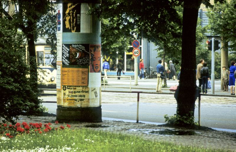 At the Connewitzer cross, 1984