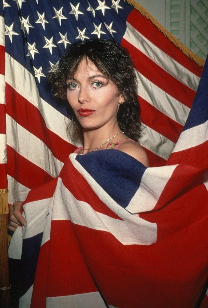Lesley-Anne Down in American Flag, 1978.
