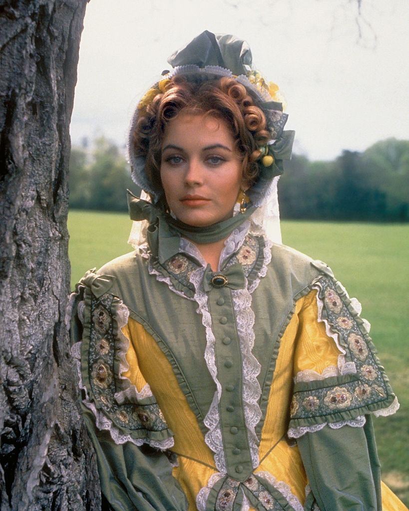 Lesley-Anne Down as Miriam in 'The First Great Train Robbery', 1979.