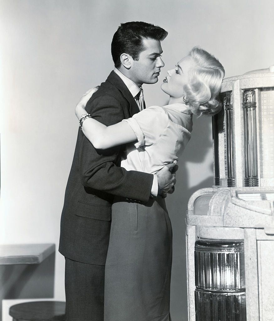 Mamie Van Doren and Tony Curtis Starring in All America, 1953.