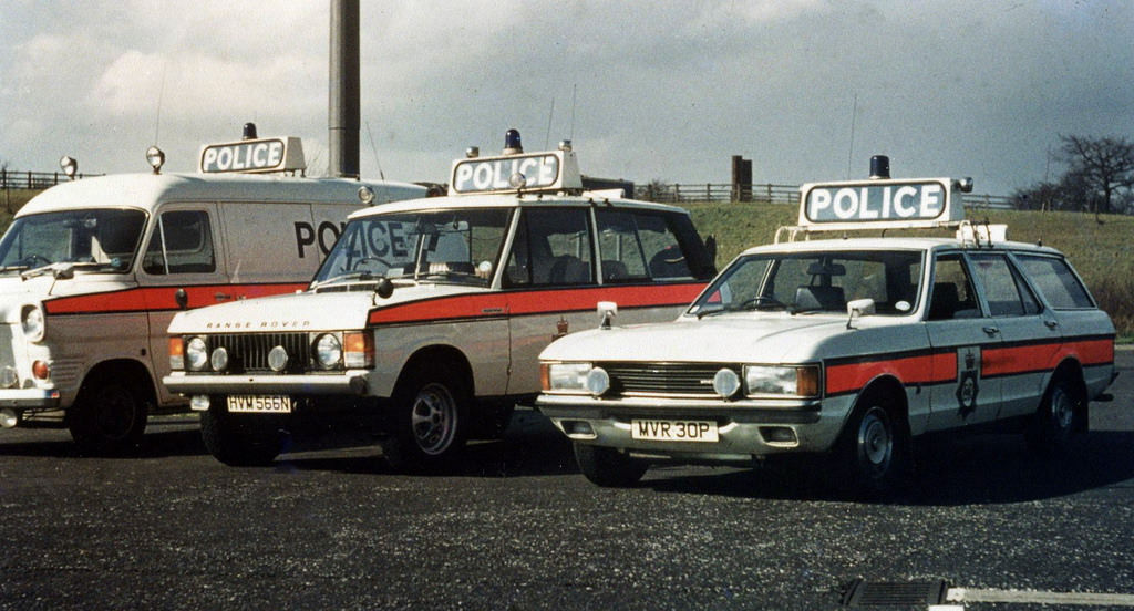 Vehicles of the Greater Manchester Police motorway fleet from the mid 1970s