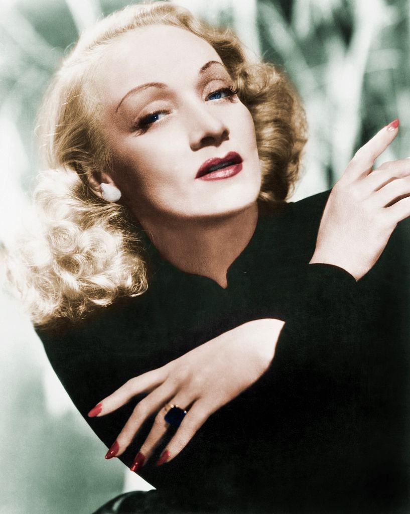 Marlene Dietrich, 1940s.