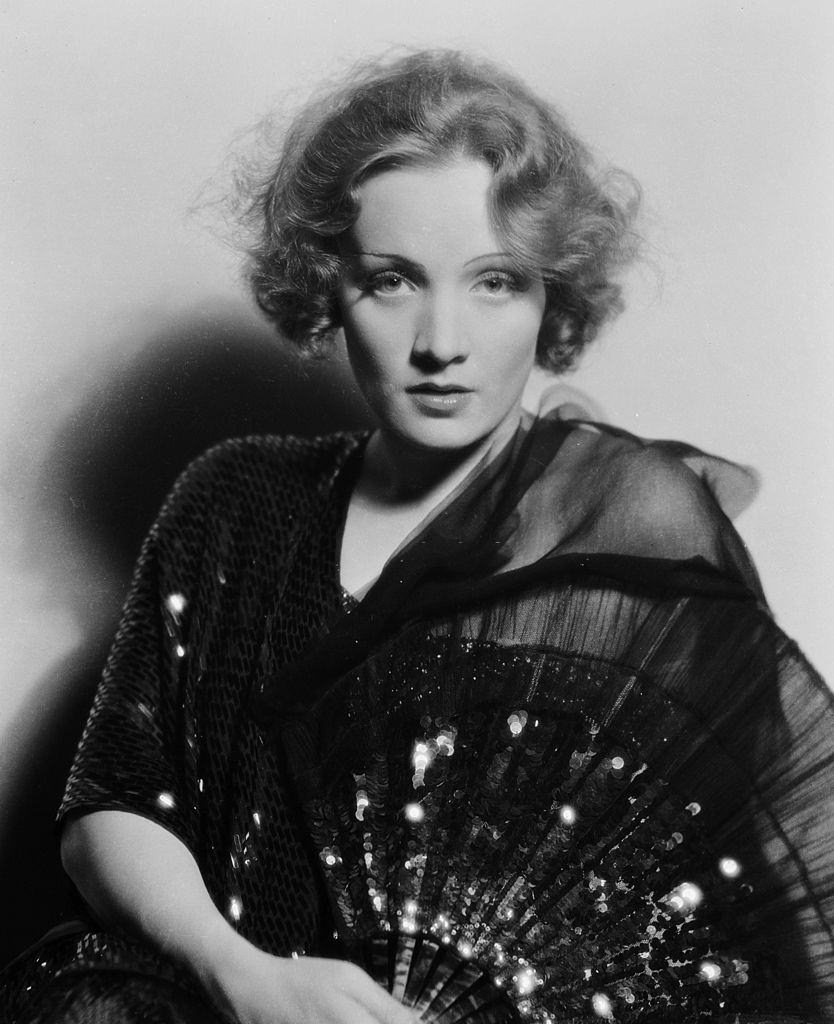 Marlene Dietrich in the movie 'Morocco', 1930.