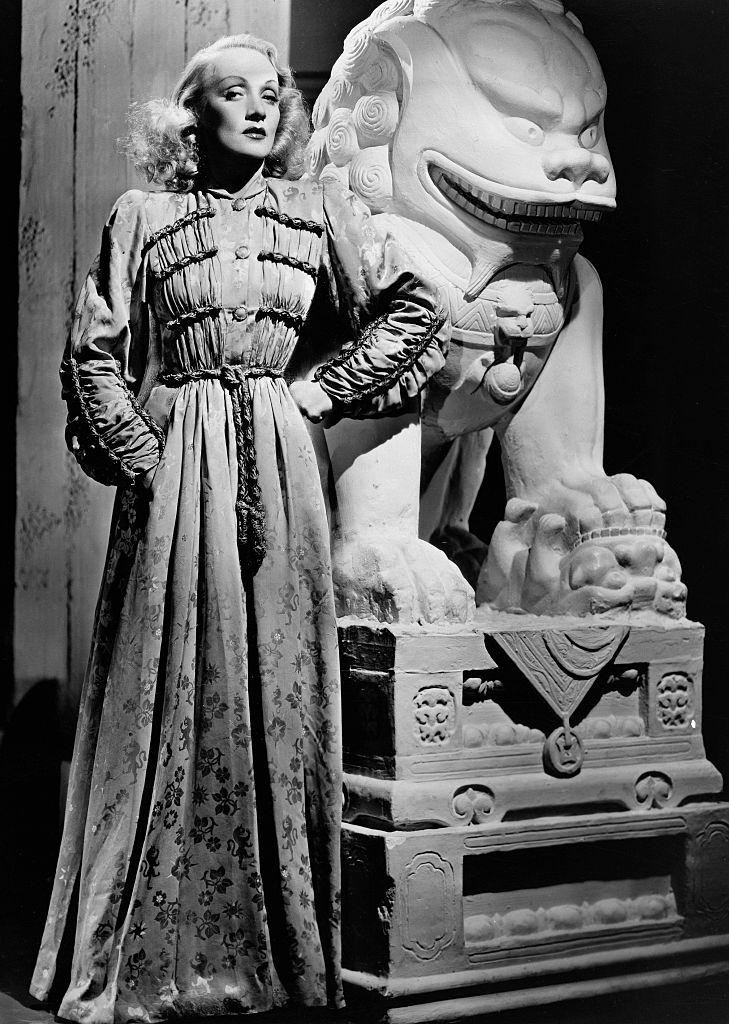 Marlene Dietrich from the movie 'Shanghai Express', 1932.