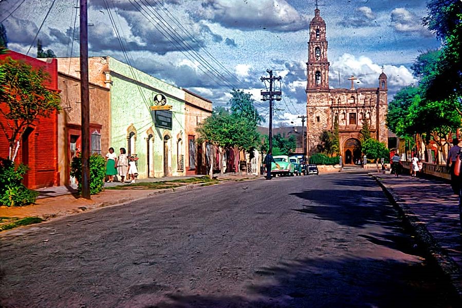 Thunderbolt cathedral, Parral, Mexico, 1956