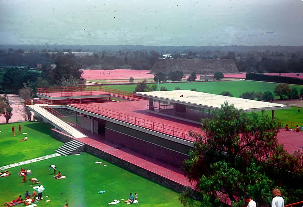 University of Mexico recreation area, 1957