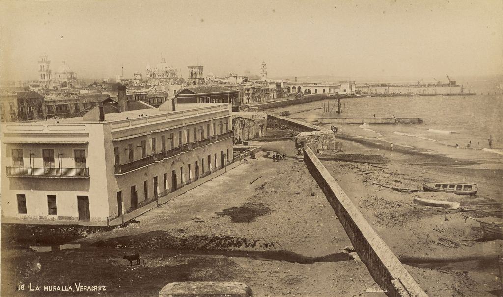 La Muralla. Veracruz, Mexico, 1883