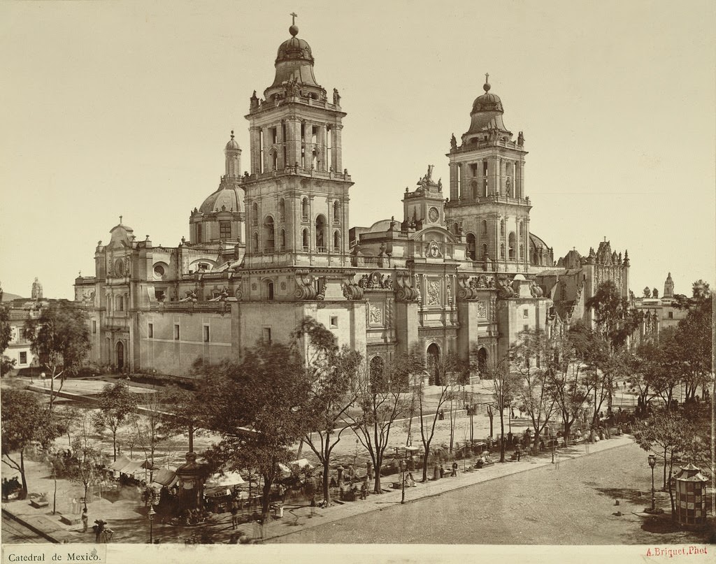 Metropolitan Cathedral. Mexico, 1855.