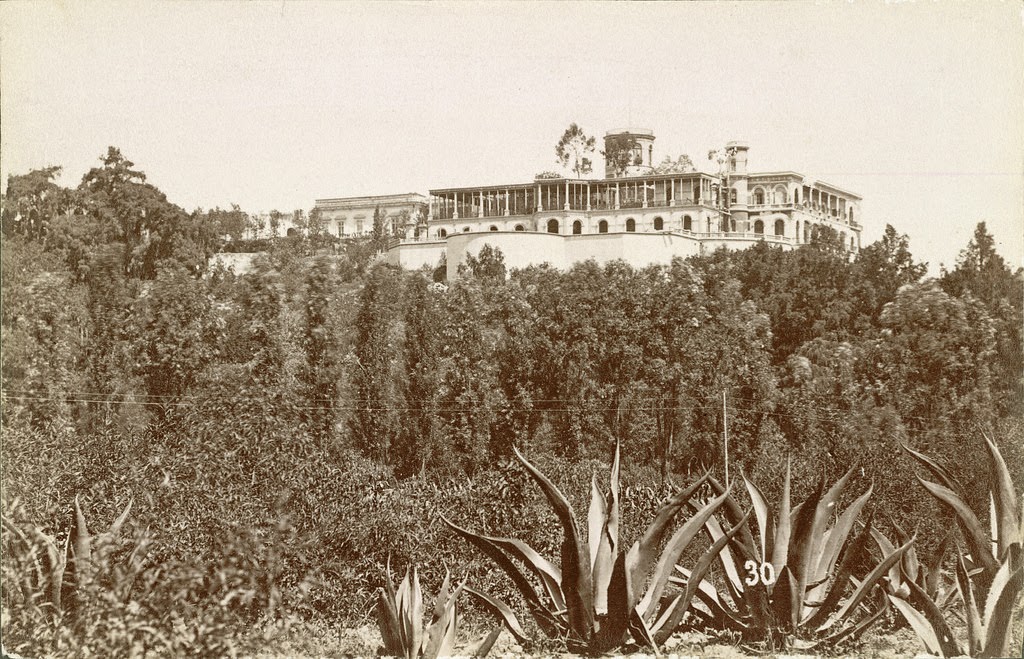 Chapultepec Castle. Mexico City, 1855