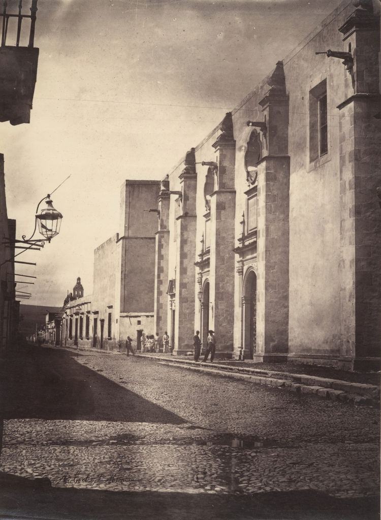 The Place of the Execution of Emperor Maximilian I of Mexico, 1867.