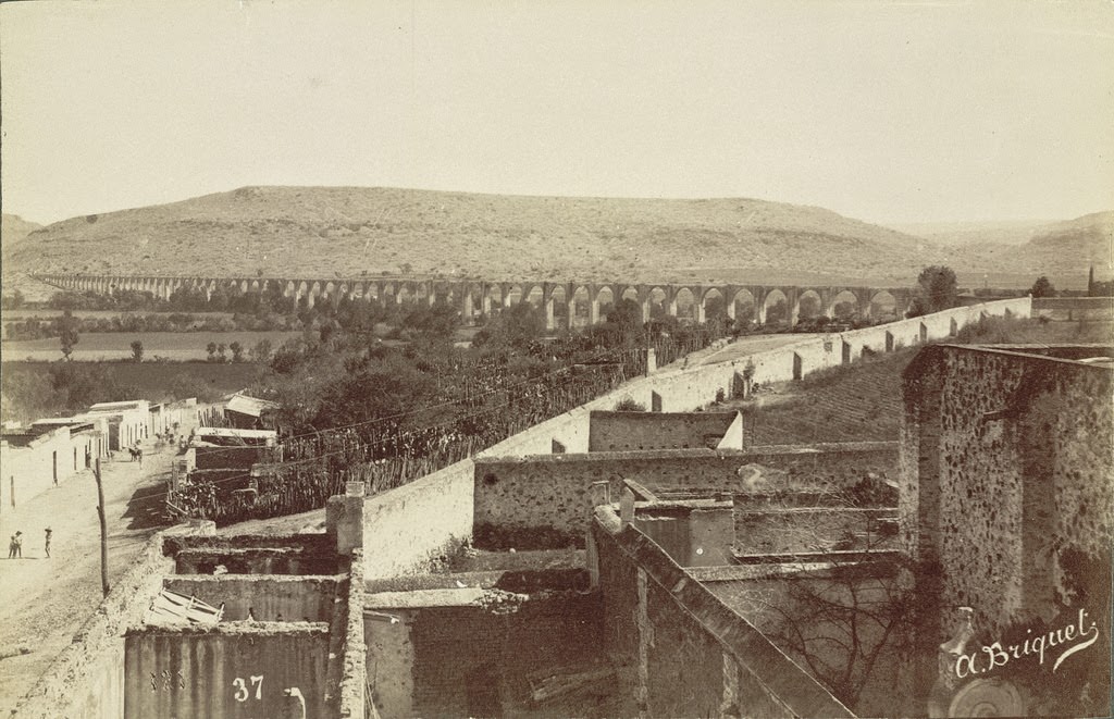 The Queretaro Aqueduct, 1855