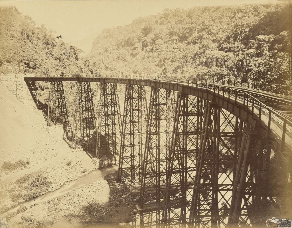 Metlac Viaduct, Mexican Railroad, 1883.