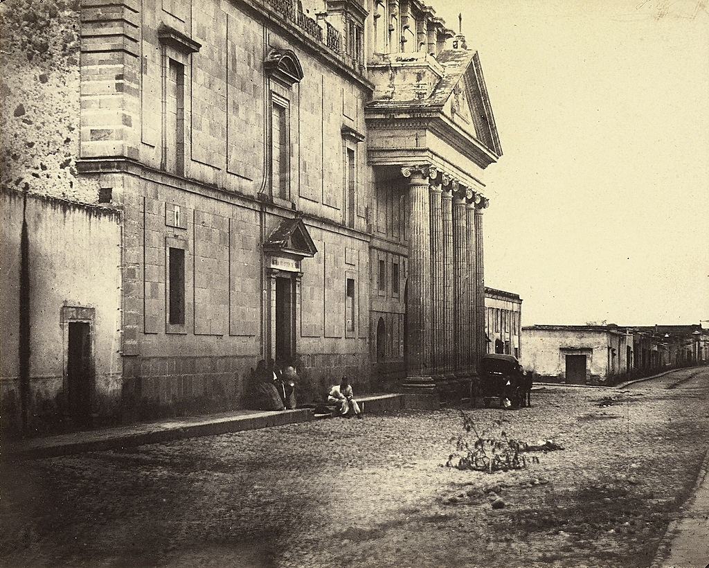 The Mexican convent of S.Severa,1867.