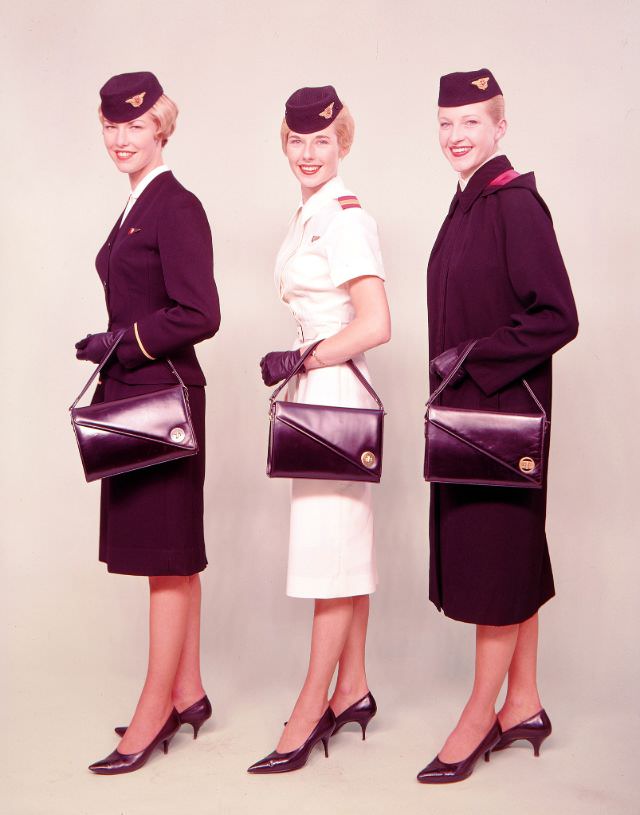 Air Hostess Uniform 1959 Summer and Winter