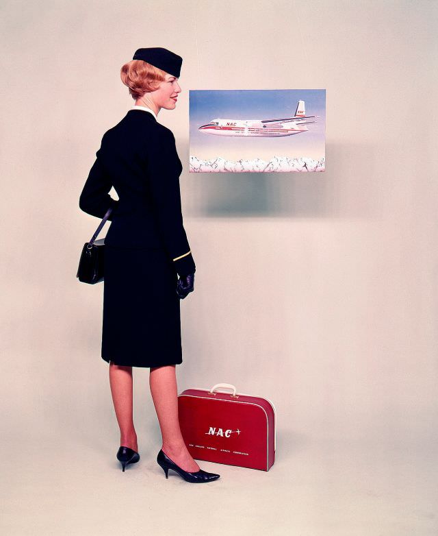 Air Hostess Uniform 1959 Winter