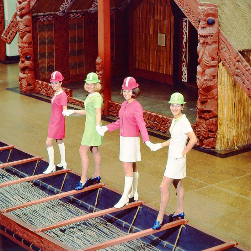 Air Hostess Uniform 1970 Lollipop