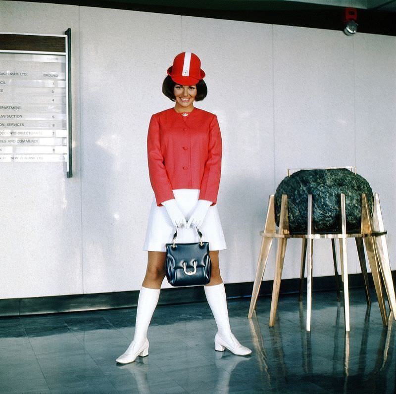 Air Hostess Uniform 1970 Lollipop