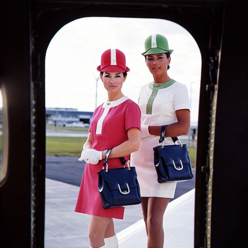 Air Hostess Uniform 1970 Lollipop