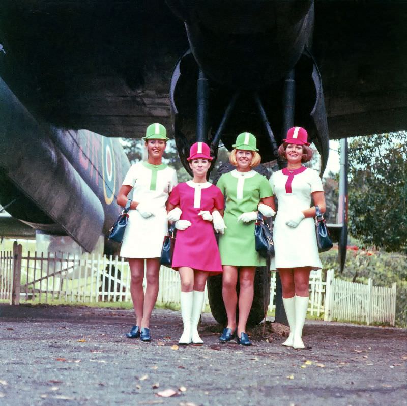 Air Hostess Uniform 1970 Lollipop