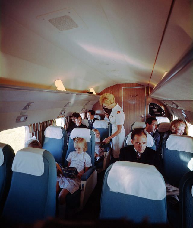 Air Hostess Uniform 1959 Summer