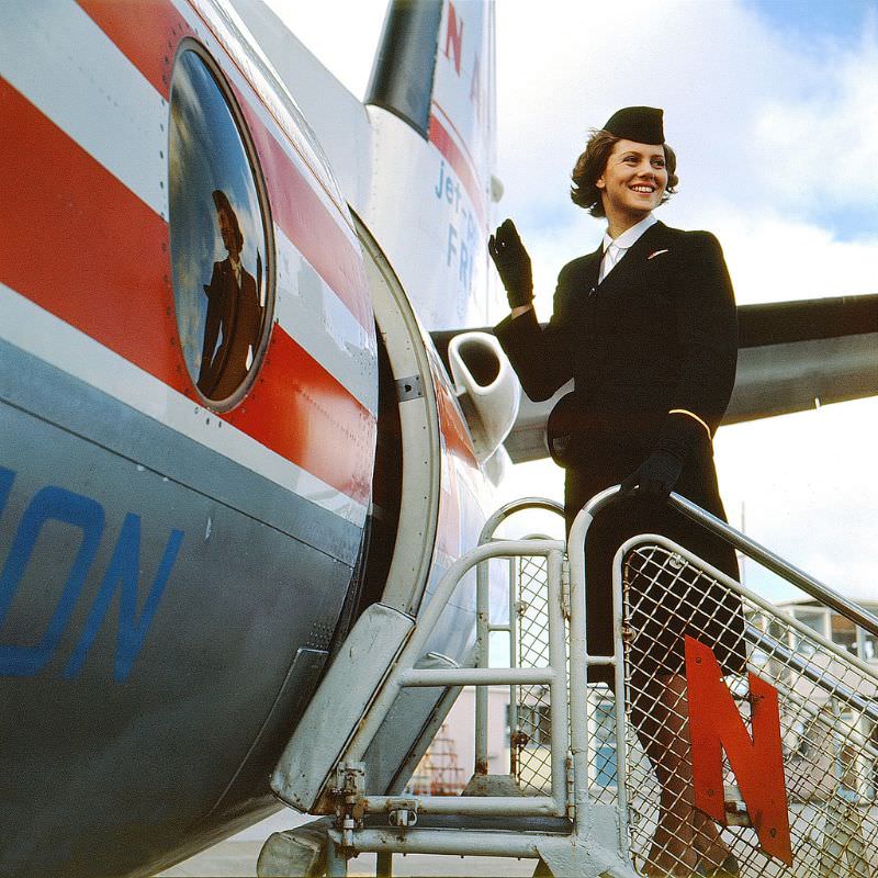 Air Hostess Uniform 1959 Winter