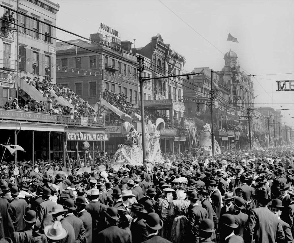 Red Pageant, Mardi Gras Parade. New Orleans, 1890.