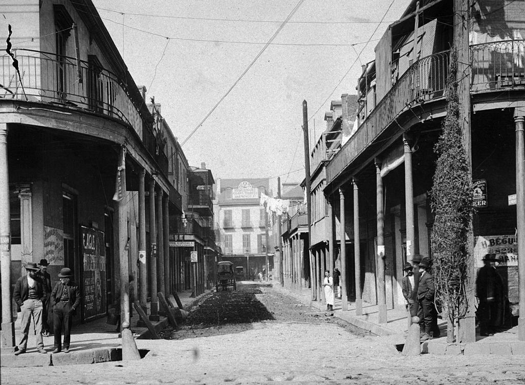 The New Orleans home of Madame John Legacy, 1899.