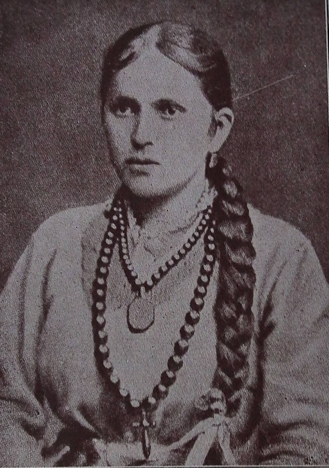 Young Iroquois woman.