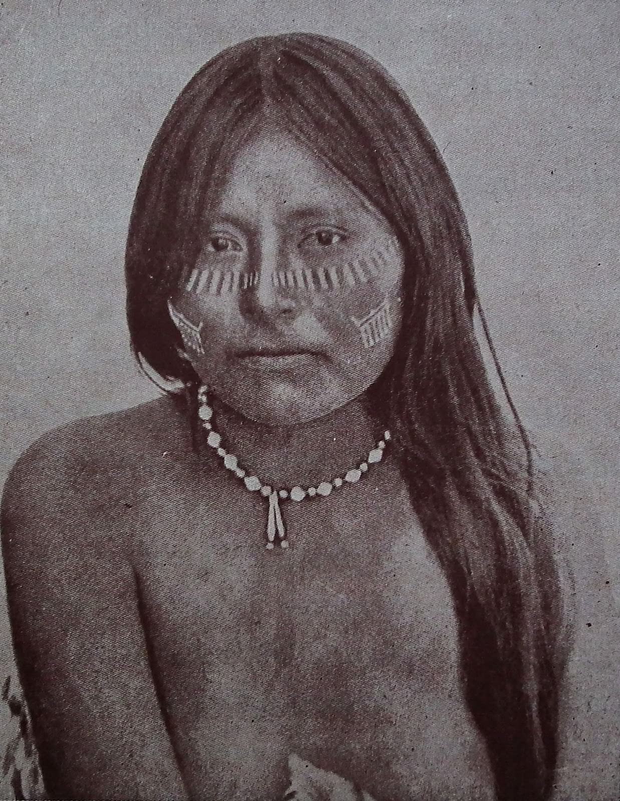 Young Seri woman (Arizona).