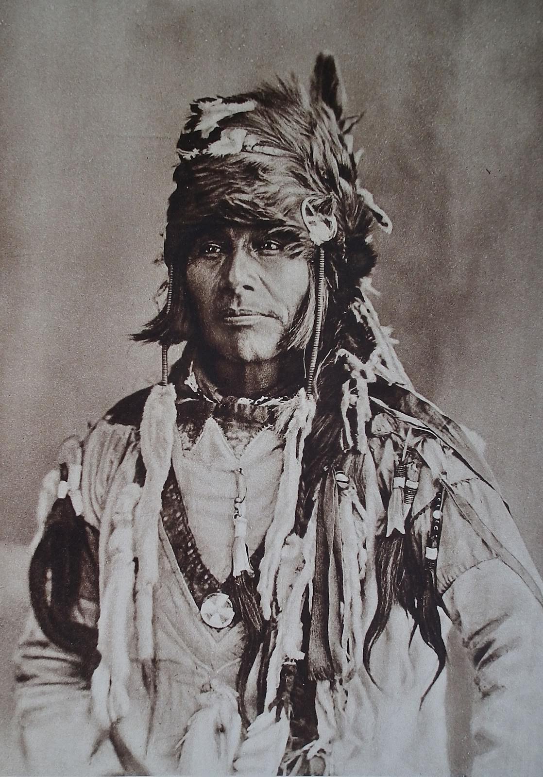 A Canadian Cree Indian.