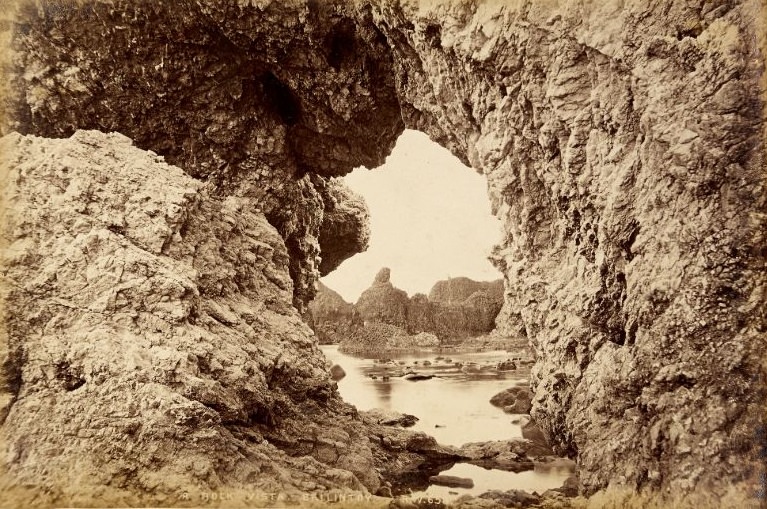 A rock vista, Ballintoy