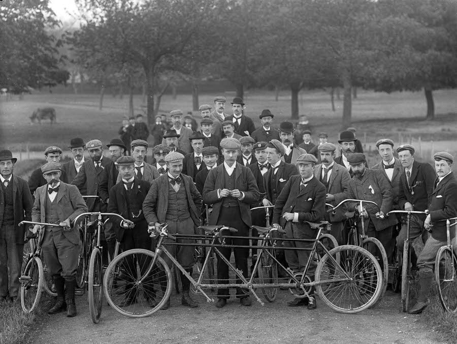 The Waterford Bicycle Club, 1897.