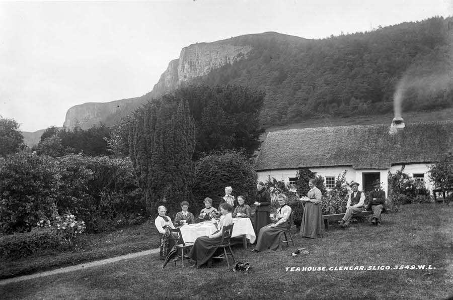Glencar Tea House, County Leitrim, 1890.