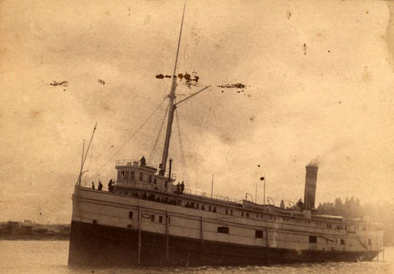 Monarch, Goderich Harbour, Ontario, 1880s.