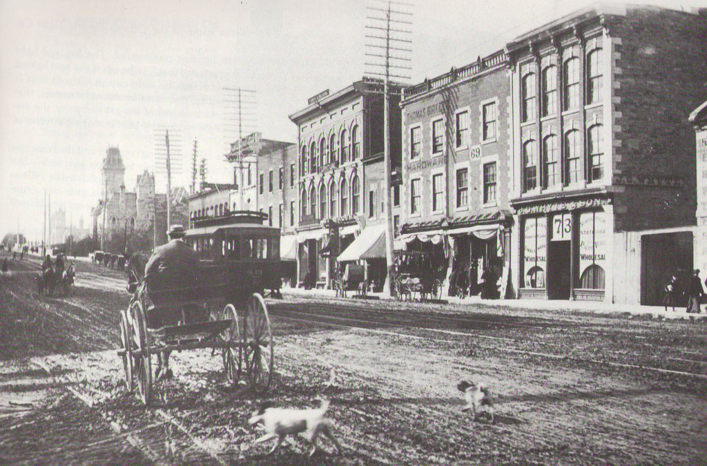 Rideau Street, 1898.