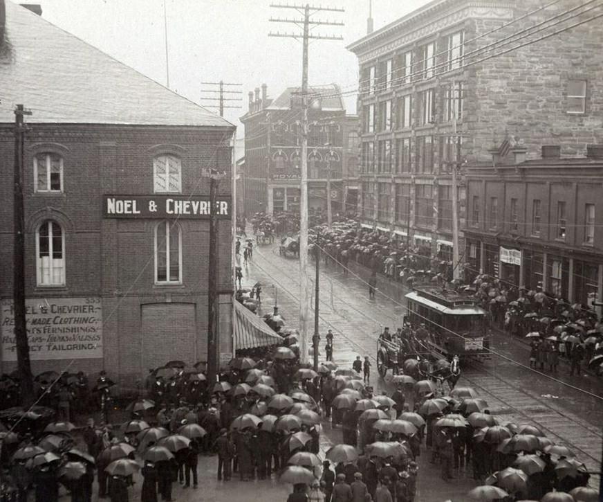 Sussex St. and George Street, 1890s