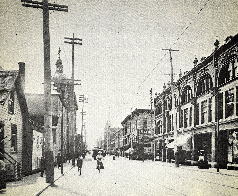 Bank St. at Sparks, 1890s
