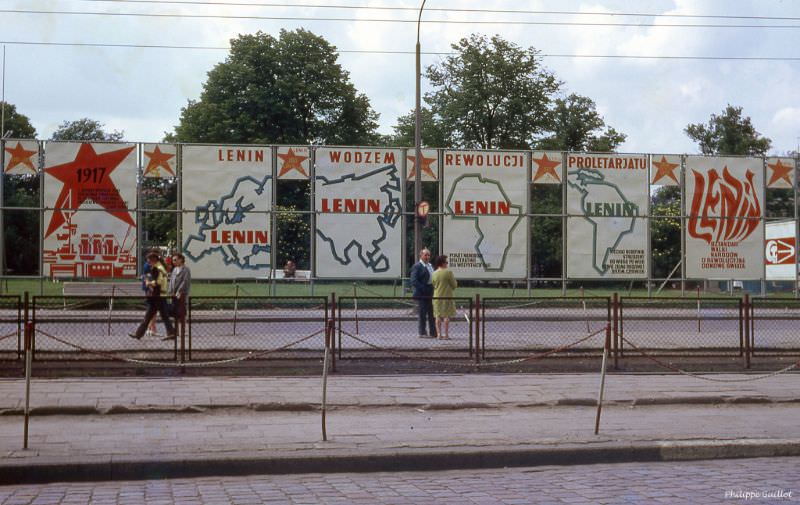 Lenin leader of the proletarian revolution. Gdansk, July 1970