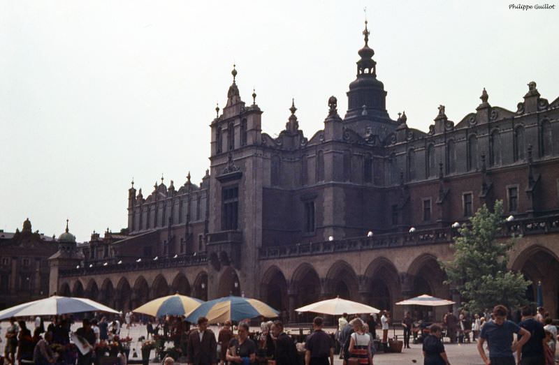 The Cloth Hall. Krakow, July 1970