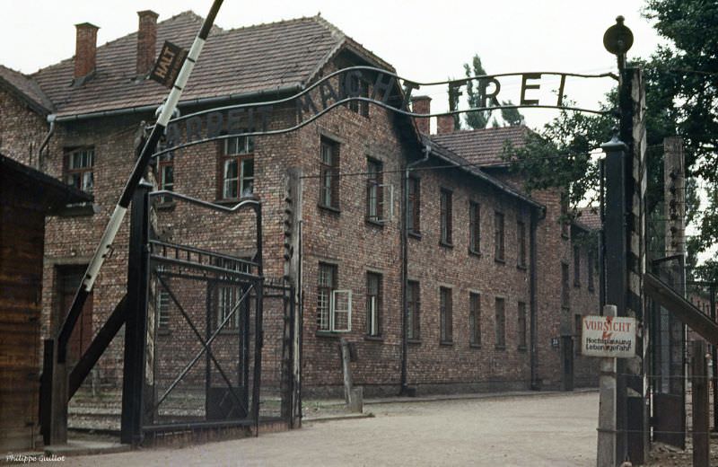 The Auschwitz concentration camp. Oświęcim, July 1970