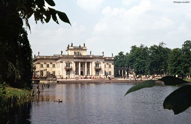 Lazienki Królewskie Palace and Park, July 1970