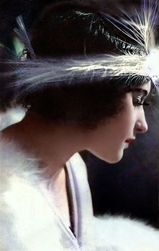 Vera Kholodnaya, Russian silent movie star, 1910s