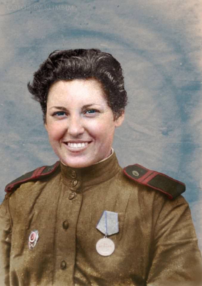 Sniper Yevgenia Makeeva killed 68 Nazi soldiers during WWII.