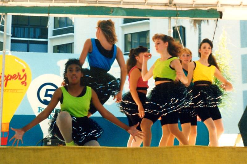 Dancers, SunFest, West Palm Beach, 1989