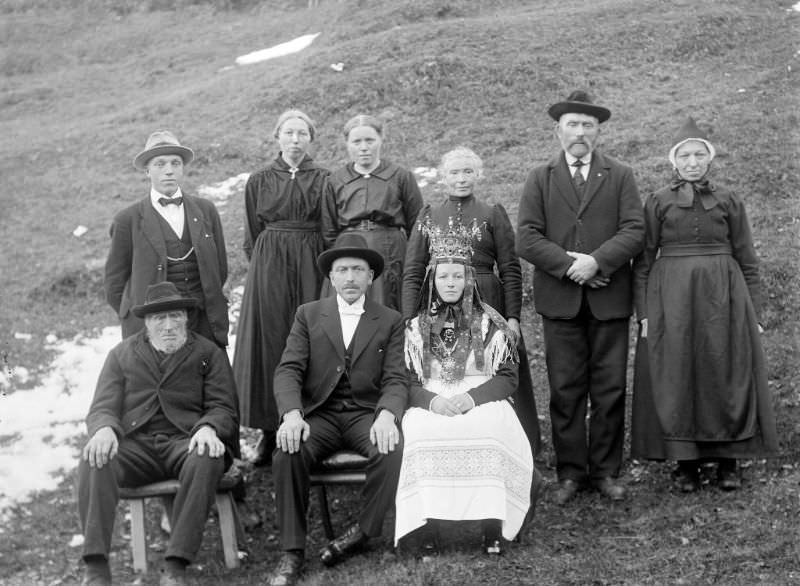 The wedding of Kristoffer Nikolas A. Holsen and Anna Øksenberg