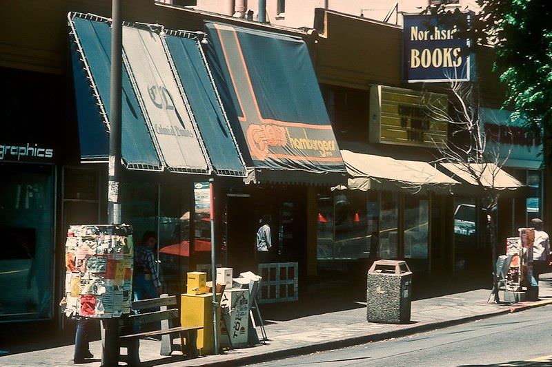 Hearst at Euclid, Berkeley, June 1981