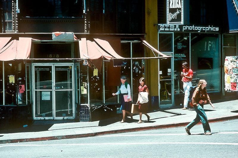 Hearst at Euclid, Berkeley, 1981