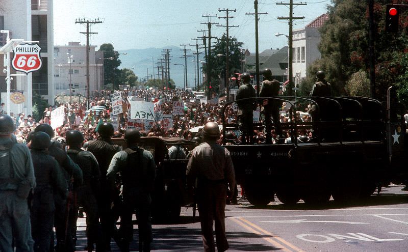 Ohlone Way, Berkeley, August 1969