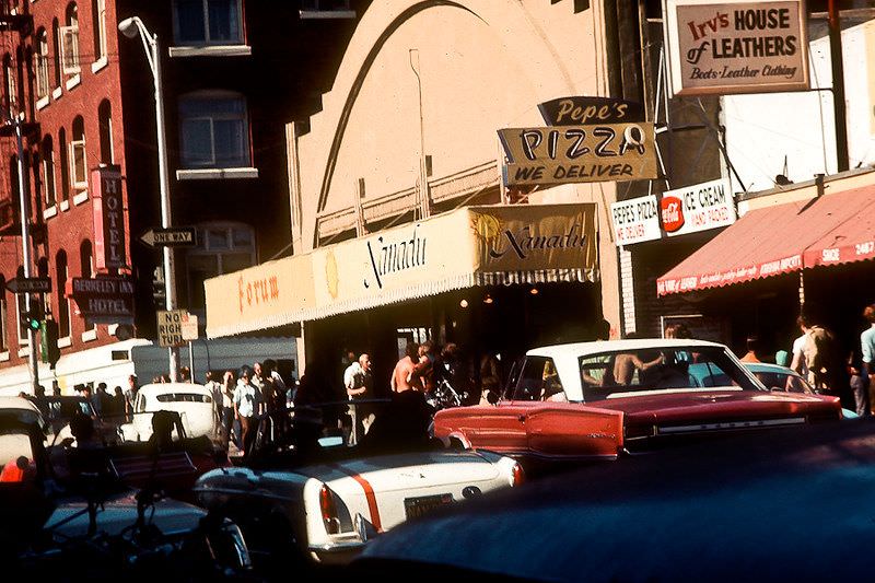 Telegraph Ave., Berkeley, May 1969