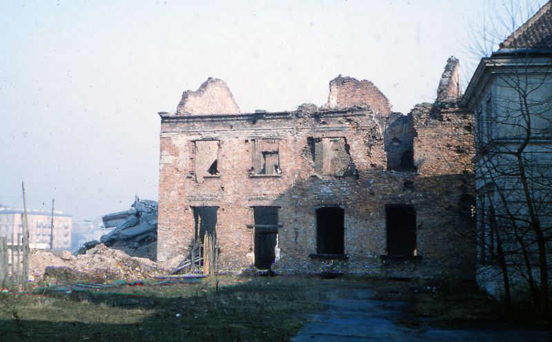 Ruined building